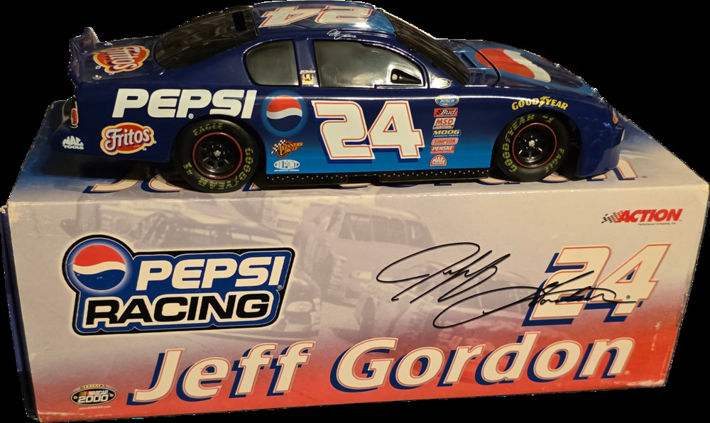 Jeff Gordon #24 Pepsi Racing 2000 Monte Carlo 1:24 Action Diecast Bank Nascar
